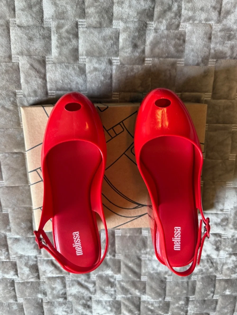 Melissa Peep Toe Wedge